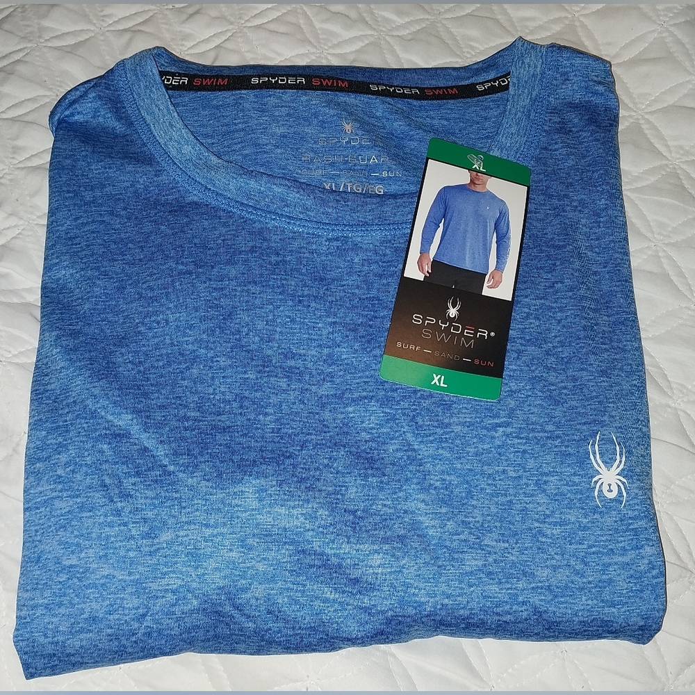 Spyder swim  long sleeves shirt .